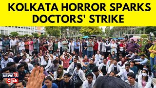 Kolkata Doctor Murder Massive Protest By Doctors Students RG Kar College Principal ResignsN18V [upl. by Shaeffer]