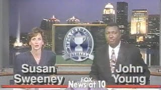 August 4 1996 FOX 41 WDRB News at 10 Louisville KY wOriginal Commercials [upl. by Noinatrad402]