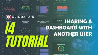 Share a Dashboard with another User  i4 ClicData Tutorial [upl. by Jacqueline]