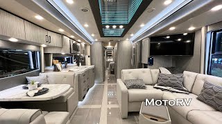 Realm Presidential 2024 Foretravel Motorcoach with Heated Tub [upl. by Maibach523]