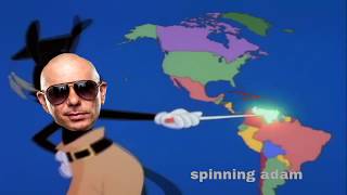 Yakkos World but its just the countries Mr Worldwide Pitbull has visited [upl. by Janey171]