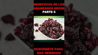 Beneficios De Los Arandanos Secos  Que Beneficios Tiene El Arandano Para La Salud Parte 6 [upl. by Ytsirk]