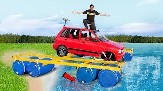 Can We Drive Car On Water क्या ये गाड़ी पानी में चल पाएगी 100 Real [upl. by Fillbert]