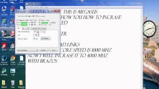 Incrase Core Speed Useing BrazosTweaker And CPUZ OverClock AMD [upl. by Llessur]