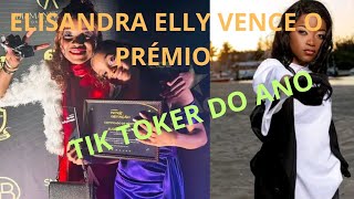 ELISANDRA ELLY VENCE O PRÉMIO TIK TOKER DO ANO 2024 [upl. by Adianes]