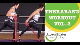 Pilates Theraband Workout Vol 2 [upl. by Katey695]