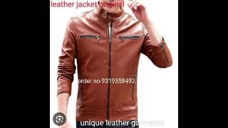 leather jacket original mobile numberorder 9319358492 [upl. by Mort]