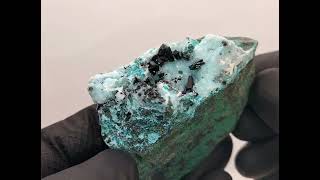 CRISOCOLA MALAQUITA Tenke Fungururme Lualaba DR Congo silvamiguelminerals crystals minerals [upl. by Warila]