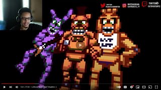 FNAF Into the Pit has A LOT of Unused Graphics  LOST BITS TetraBitGaming REACTION [upl. by Prendergast]