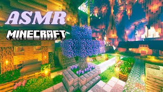 ASMR Minecraft  Cozy Hobbit Village Tour [upl. by Bethena990]