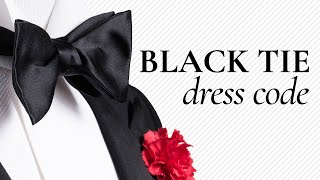 Tuxedo amp Black Tie Dress Code Explained How To Look Awesome in a Tux for Wedding Groom Gala Prom [upl. by Eseilana]