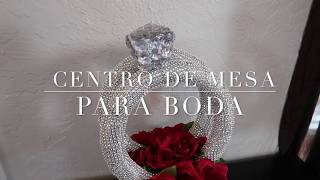 DIY Centro De Mesa Para Boda SUPER FACIL [upl. by Manara]