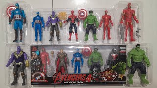 Marvel Popular Toy Colection  Spiderman Action Doll Marvel toy gun colection Unboxing [upl. by Liesa11]