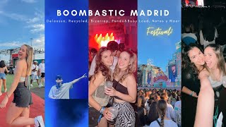 vlog del festival Boombastic Madrid❤️‍🔥 [upl. by Aitercul]