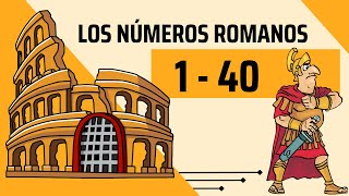 Números Romanos del 1 al 40🌞 I COMPLETO Y FÁCIL🖌 100 RÁPIDO I ROMAN NUMBERS 1 TO 40 [upl. by Hank]