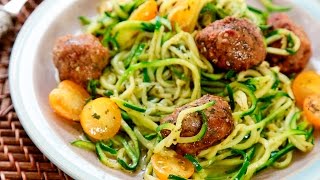 Courgetti spaghetti  pasta van courgette [upl. by Phillis]