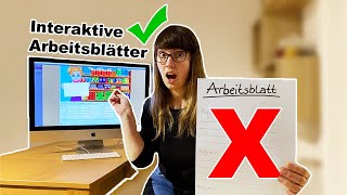 Interaktive Arbeitsblätter So erstellst du sie mit quotWizermequot für deinen Unterricht  Tutorial [upl. by Inalaehon334]