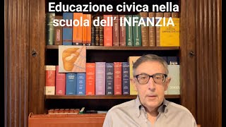 Linee guida nuove Valditara Educazione civica infanzia nuove Miur scuola asilo campi di esperienza [upl. by Simmonds]