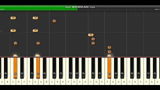 hard Megan thee stalion x Kohh Mamushi piano tutorial [upl. by Anilehs]