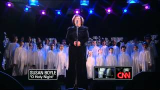 Susan Boyle  O Holy Night  Larry King LIve  December 2010 [upl. by Khai]