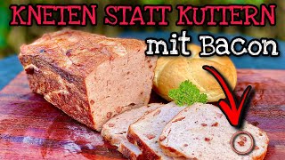 BACON LEBERKÄSE komplett selber machen OHNE KUTTER [upl. by Teak581]