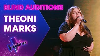 Theoni Marks Sings Adeles Easy On Me  The Blind Auditions  The Voice Australia [upl. by Norabal]