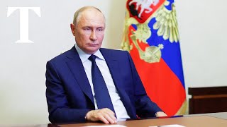 Putin vows quotworthy responsequot to Ukraines invasion of Russia [upl. by Boatwright]