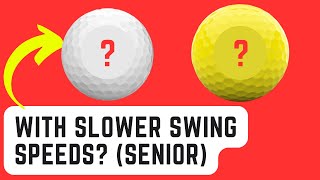 Best 7 Golf Balls For Seniors With Slower Swing Speeds WAIT FOR NR 6 [upl. by Aznola]