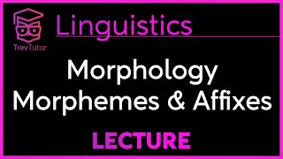 FREE and BOUND MORPHEMES AFFIXES  INTRODUCTION to LINGUISTICS [upl. by Dionisio]