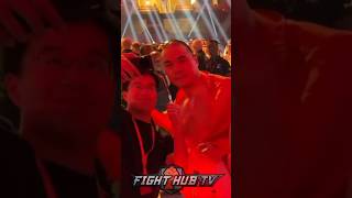 VICTORIOUS Zhilei Zhang after KNOCKING Wilder OUT [upl. by Terrye205]