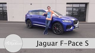 2016 Jaguar FPace S im Test  Fahrbericht  Review  Sound  Autophorie [upl. by Ical]