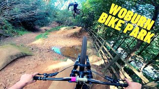 WOBURN BIKE PARK  SICK DOWNHILL MTB TRAILS [upl. by Claudio]