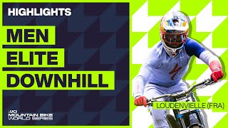 Loudenvielle  Men Elite DHI Highlights  2023 UCI MTB World Cup [upl. by Moriarty]