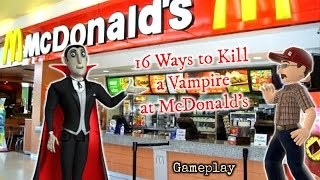 16 modi per uccidere un vampiro da McDonalds  avventura testuale  gameplay LIVE [upl. by Pero]