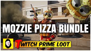 NEW TWITCH PRIME BUNDLE  MOZZIE CHICKEN PIZZA SET 🍕 Complete Presentation  Rainbow Six Siege [upl. by Orji]