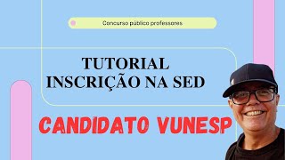 TUTORIAL INSCRIÇÃO NA SED ATRIBUIÇÃO CATEGORIA O [upl. by Ayhdnas140]