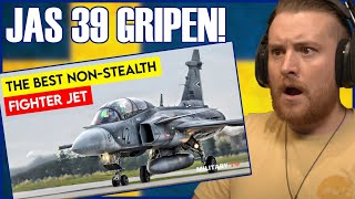 Royal Marine Reacts To JAS 39 Gripen How Sweden Built The Worlds Best Non Stealth Fighter Jet [upl. by Lemkul779]