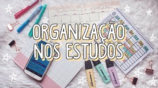 DICAS DE ORGANIZAÇÃO PARA SER UM ALUNO NOTA 10 [upl. by Kallista]