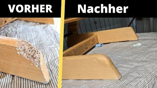 Holz Reparatur  Mit der Clou Holzpaste [upl. by Fiona]