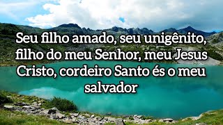 CORDEIRO SANTO COM LETRA [upl. by Nawtna]