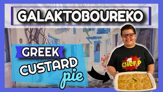 Galaktoboureko  Greek Custard Pie by Chef Panagioti [upl. by Boyer]