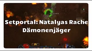 Dämonenjäger Natalyas Rache Setportal Setdungeon Diablo 3 [upl. by Whiteley]