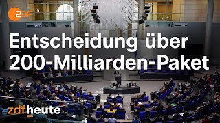 BundestagsDebatte über Finanzierung der Energiepreisbremse [upl. by Kristel]