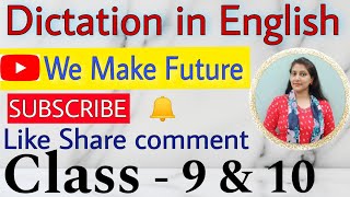 English Dictation 51 Dictation in English l How to write English correctly [upl. by Inaflahk]