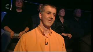 WWTBAM UK 2000 Series 7 Ep5 Part 10 of 11  Feat Paddy Spooner  Who Wants to Be a Millionaire [upl. by Witty141]