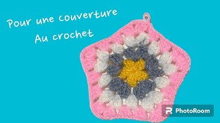 Motif pour Couverture au crochet [upl. by Etsirhc806]