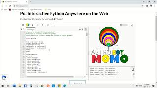 Python 3 Trinket Put Interactive Python Anywhere on the Web Turtle [upl. by Yatzeck]