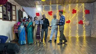 Pennale Pennale Group Song at the PTP Nagar Association X Mas amp New Year Program 2024 [upl. by Oisorbma]