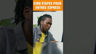 Cinq étapes pour immigrer au Canada par entrée express [upl. by Flita]