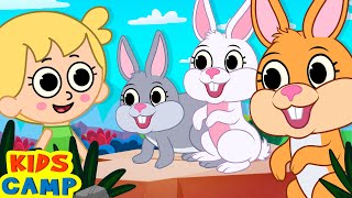 Sleeping Bunnies  More Nursery Rhymes amp Kids Songs  KidsCamp [upl. by Garmaise988]